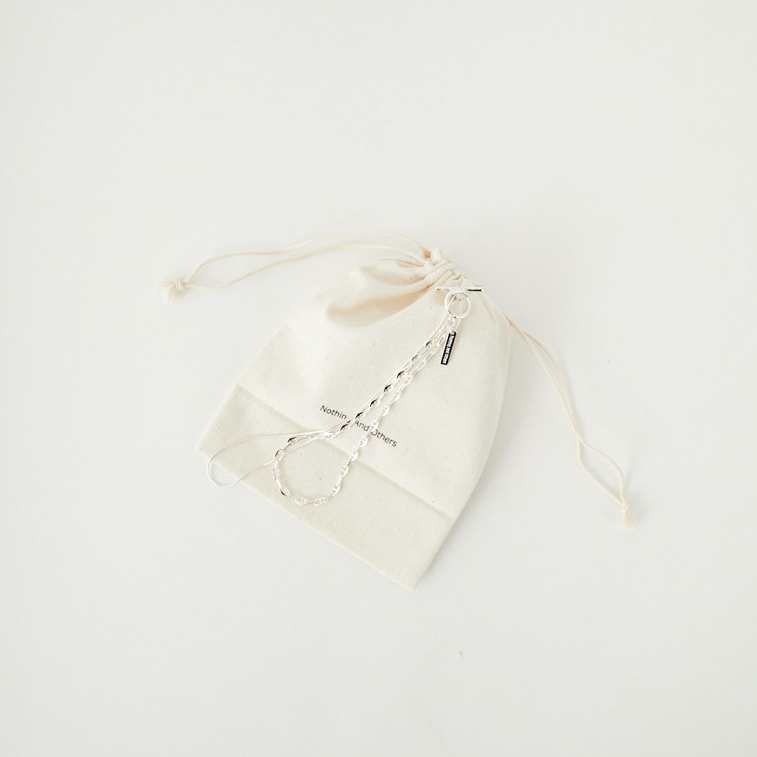 Nothing And Others [ナッシングアンドアザーズ] チェーンクロスチョーカー [151002] 90 ｼﾙﾊﾞｰ