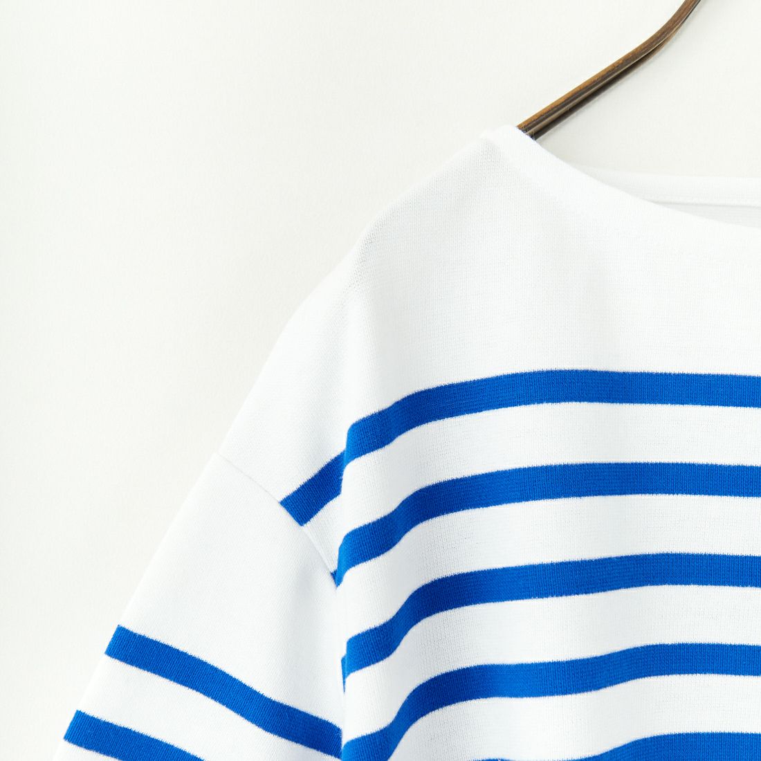 ORCIVAL [オーシバル] ボートネック ハーフスリーブプルオーバー [6839] WHT/BLEU