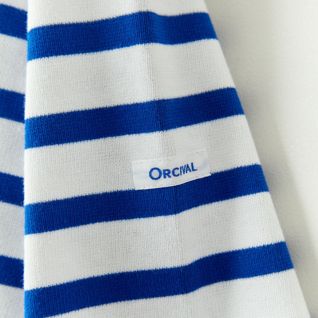 ORCIVAL [オーシバル] ボートネック ハーフスリーブプルオーバー [6839] WHT/BLEU
