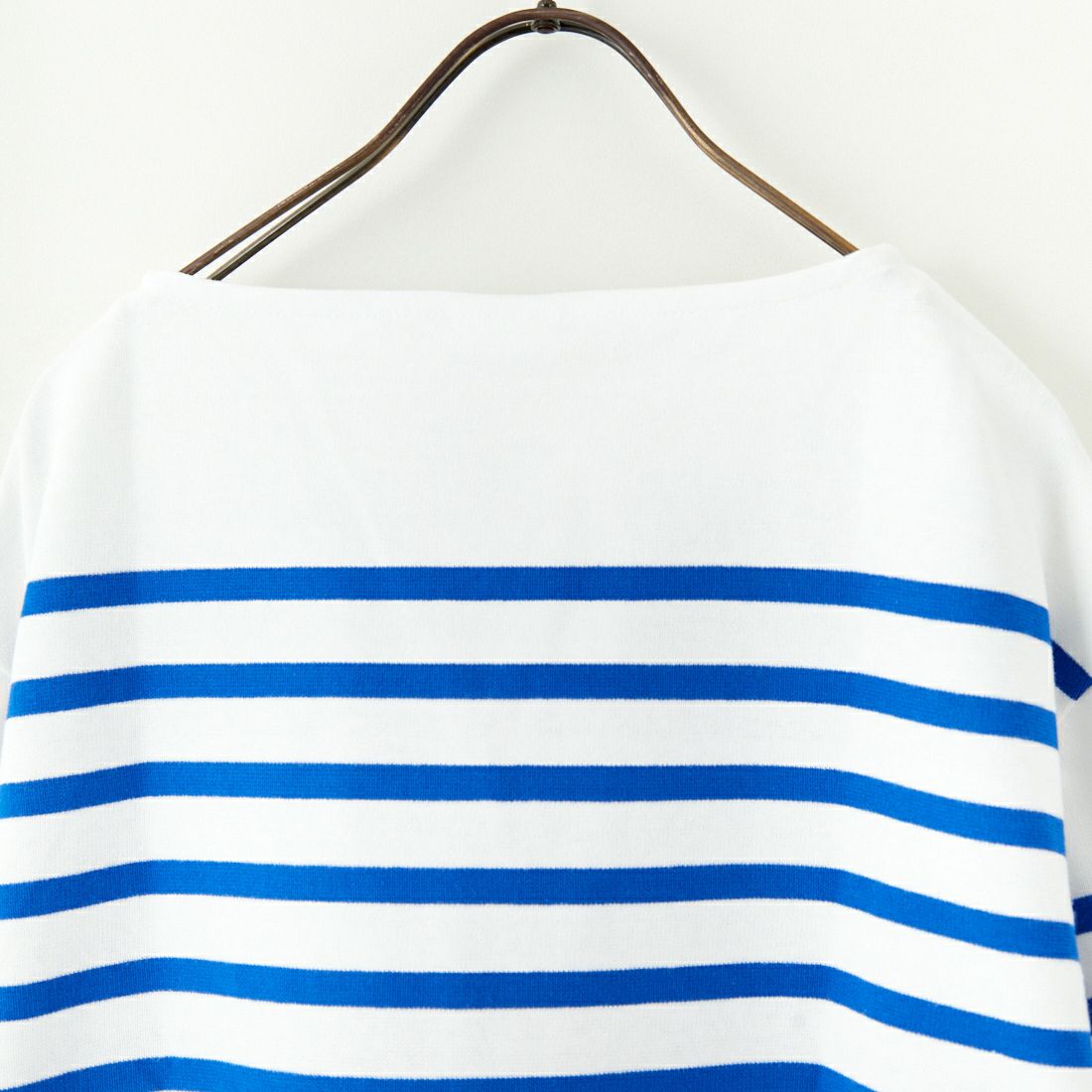 ORCIVAL [オーシバル] ボートネック ハーフスリーブプルオーバー [6839] WHT/BLEU