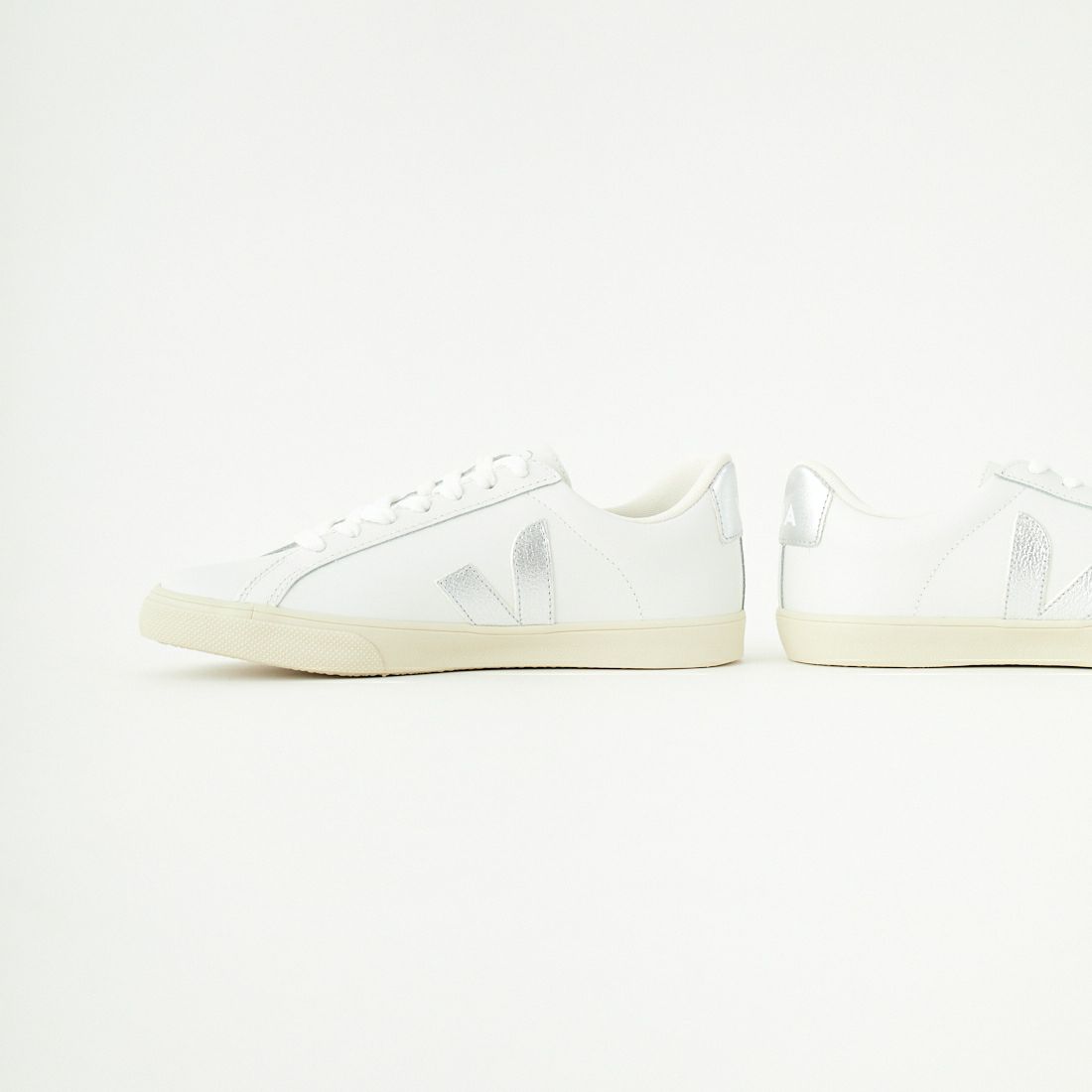 VEJA [ヴェジャ] レザースニーカー [ESPLAR] EX-WHT SLV