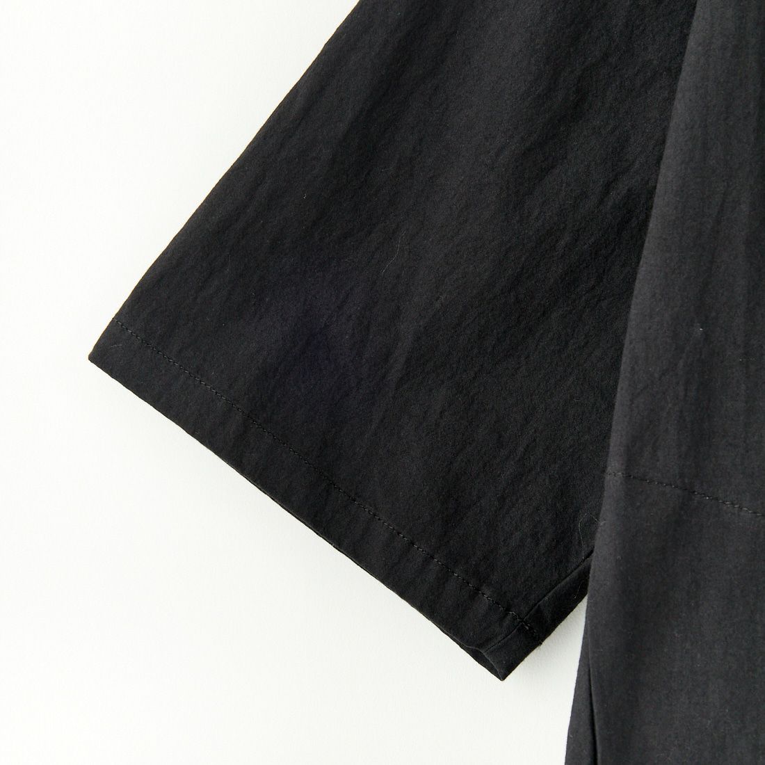 BASISBROEK [バージスブルック] DOELN 半袖シャツ [25107G] BLACK