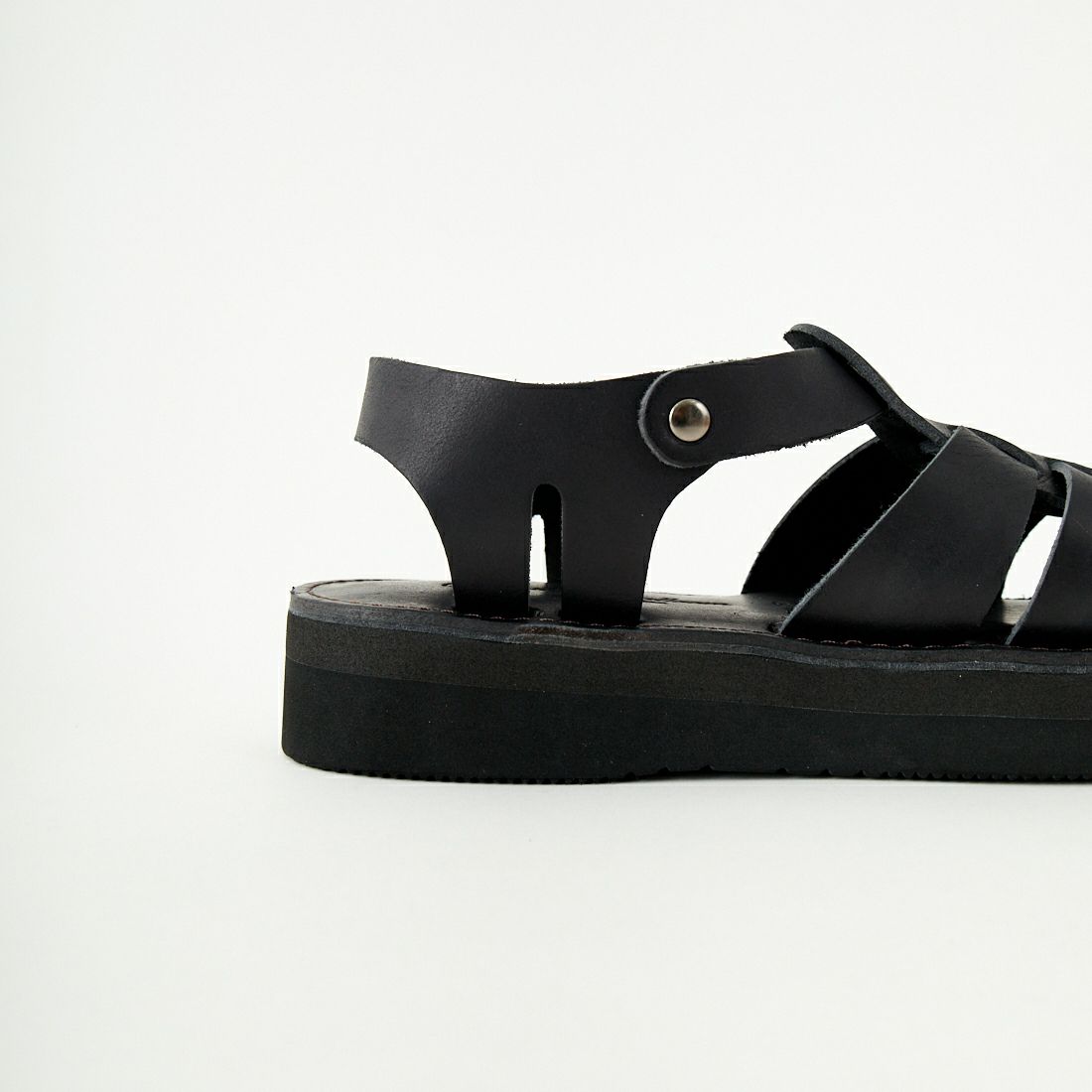 Organic handloom [オーガニックハンドルーム] GURKHA PLATFORM グルカ プラットフォーム [GURKHA-PLATFORM] ﾌﾞﾗｯｸ