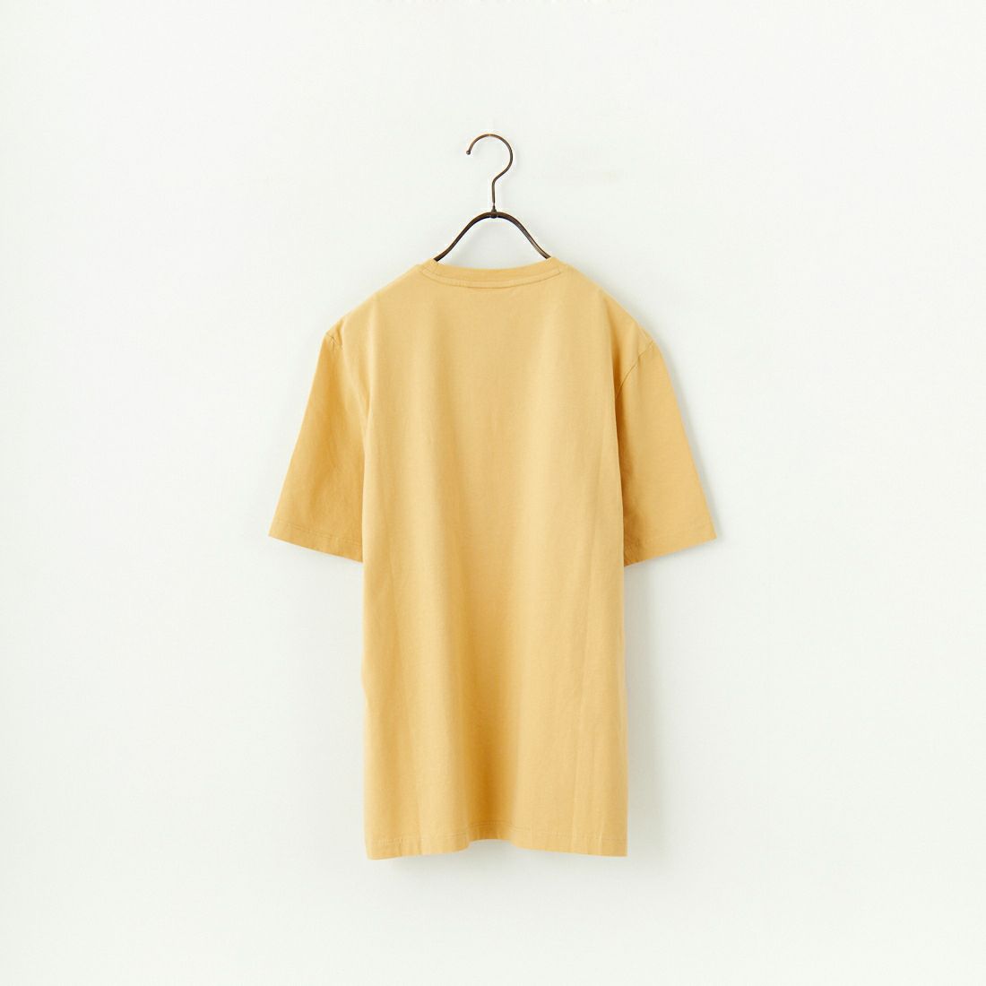 MAISON KITSUNE [メゾン キツネ] チラックスフォックスパッチ レギュラーTシャツ [LM00110KJ0008] 0116 GOLDI