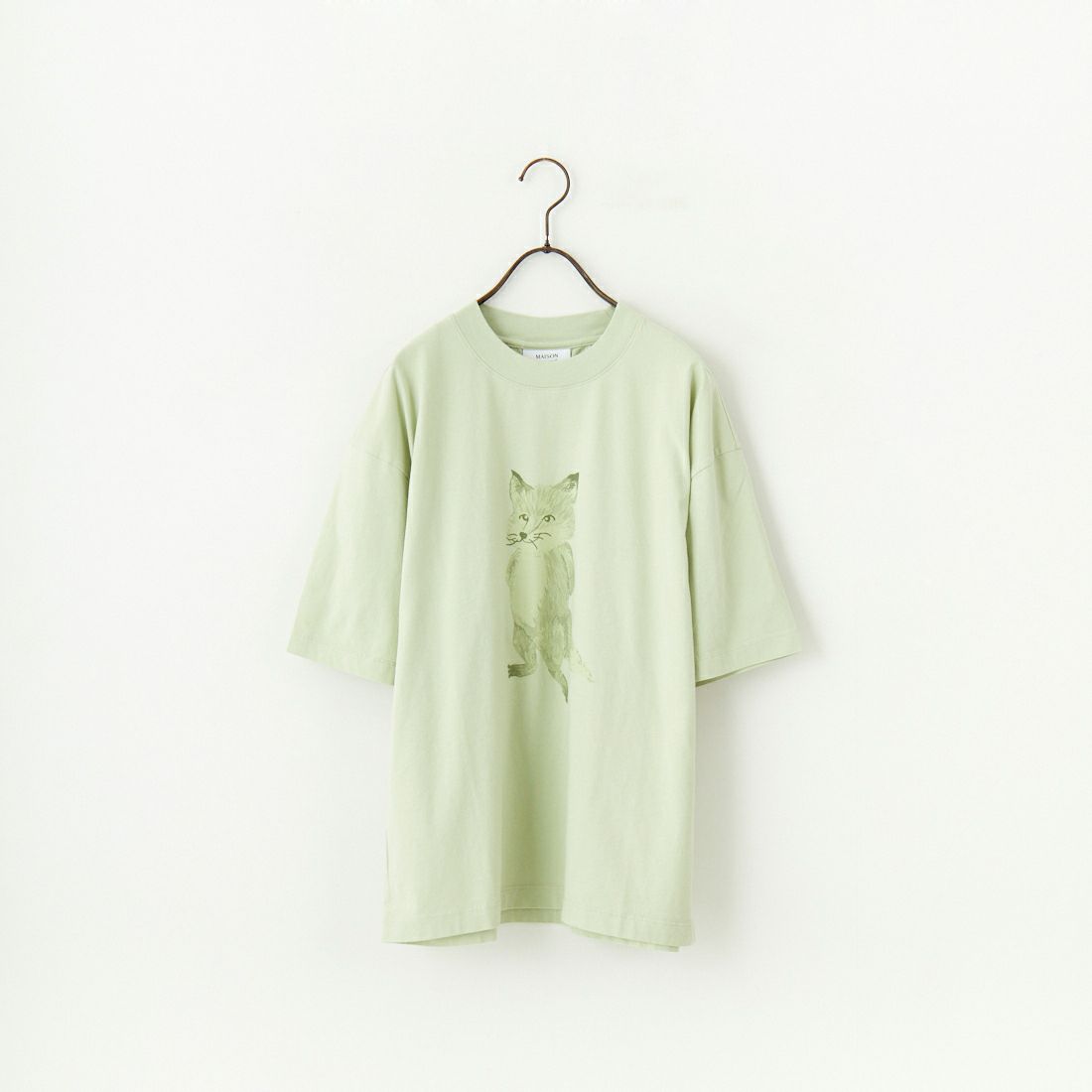 MAISON KITSUNE [メゾン キツネ] レディーフォックス ボクシーTシャツ [OW00119KJ0008]