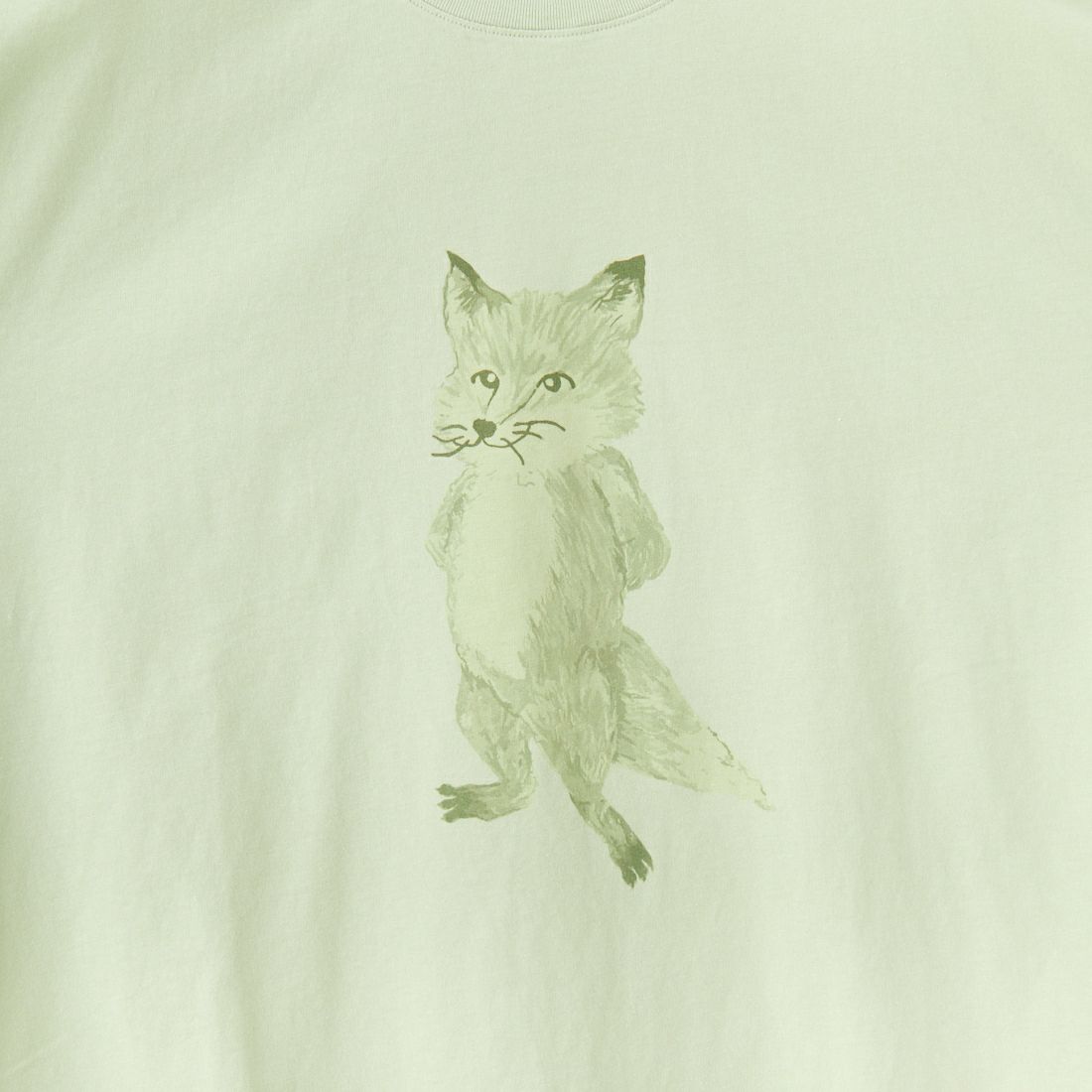 MAISON KITSUNE [メゾン キツネ] レディーフォックス ボクシーTシャツ [OW00119KJ0008] 0171 LAURE
