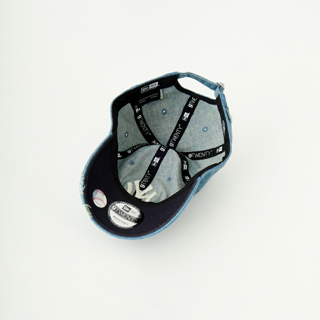NEW ERA [ニューエラ] 9TWENTY ダメージデニムキャップ [14388778] NEYYAN WDN
