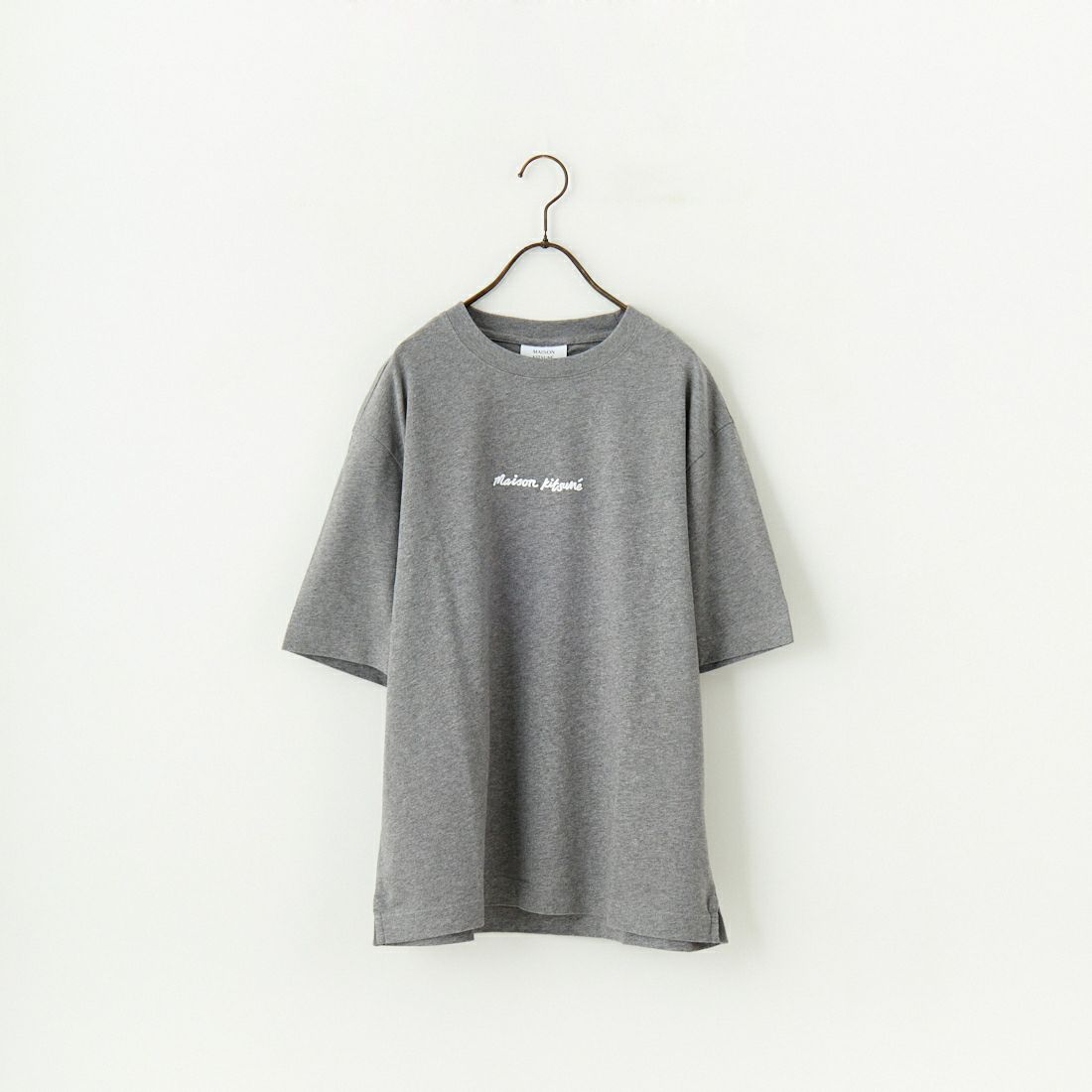 MAISON KITSUNE エンブロイダリー オーバー Tシャツ メゾン キツネ エンブロイダリー オーバーサイズ Tシャツ