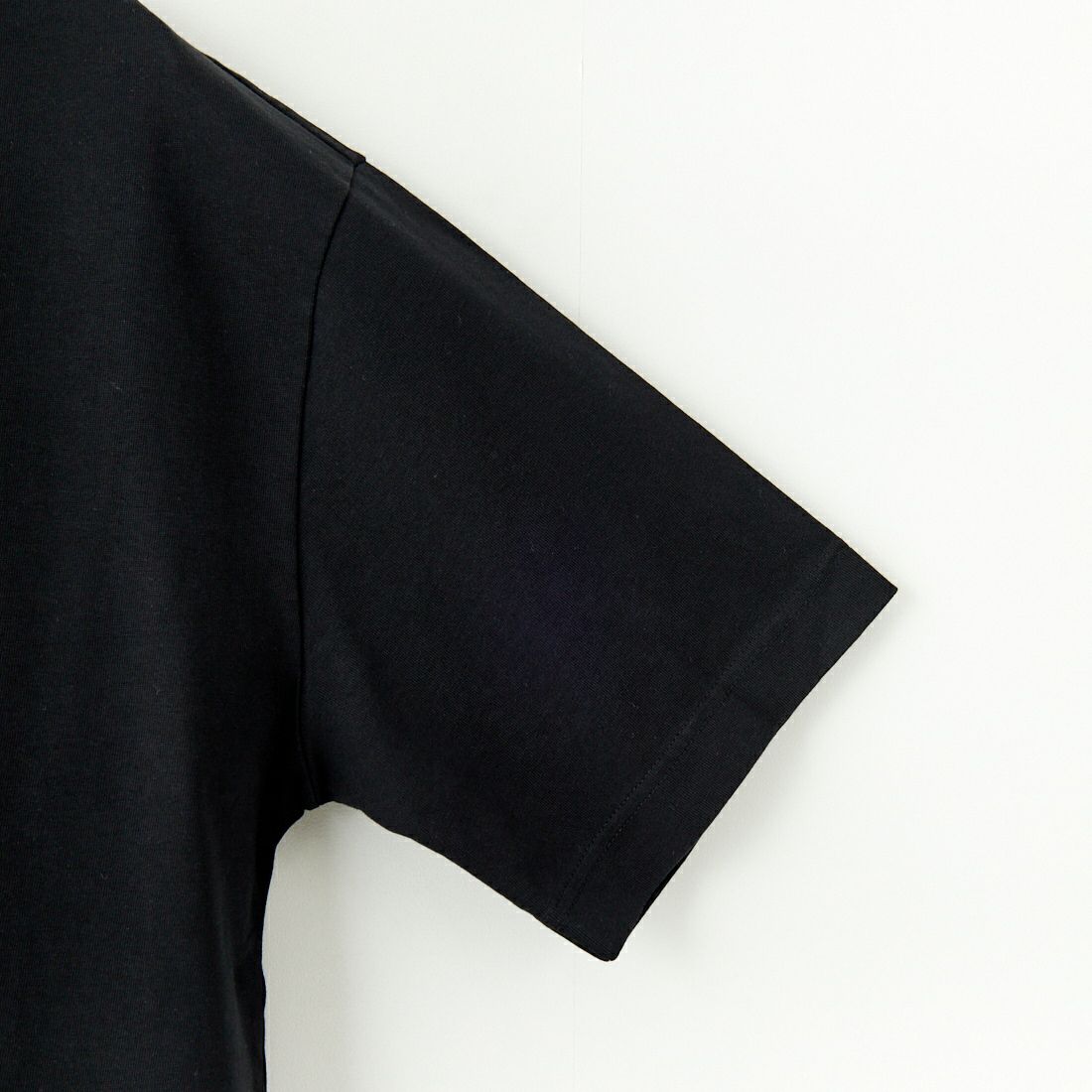 MAISON KITSUNE [メゾン キツネ] エンブロイダリー オーバーサイズTシャツ [OM00122KJ0119] P199 BLACK