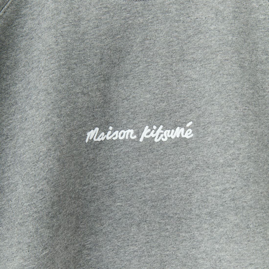 MAISON KITS UNE [メゾン キツネ] エンブロイダリー オーバーサイズラグランスウェット [OM00309KM0001] H131 MEDIU