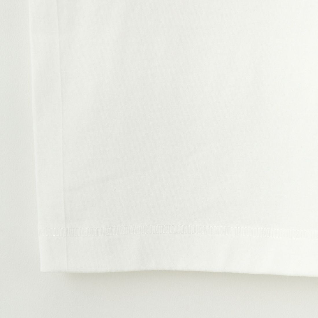 Health knit [ヘルスニット] 別注 ビッグシルエット ヘンリーネックTシャツ [HR25S-M121-JF] WHITE