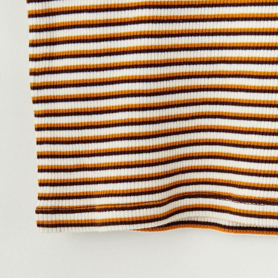 Health knit [ヘルスニット] クルーネックショートスリーブボーダーTシャツ [HR25S-L210] ORANGE