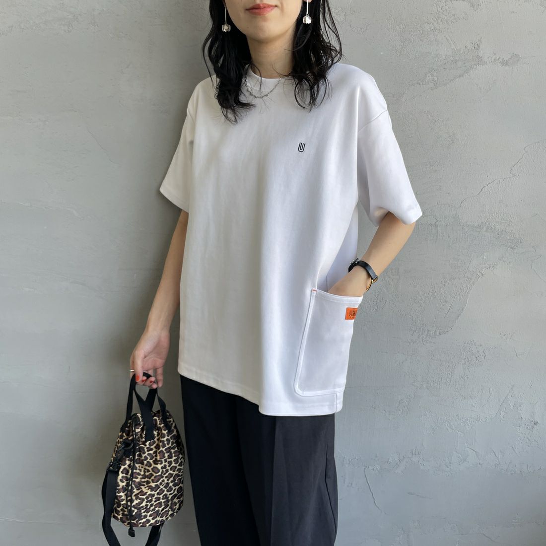 WHITE&&モデル身長：160cm 着用サイズ：S&&