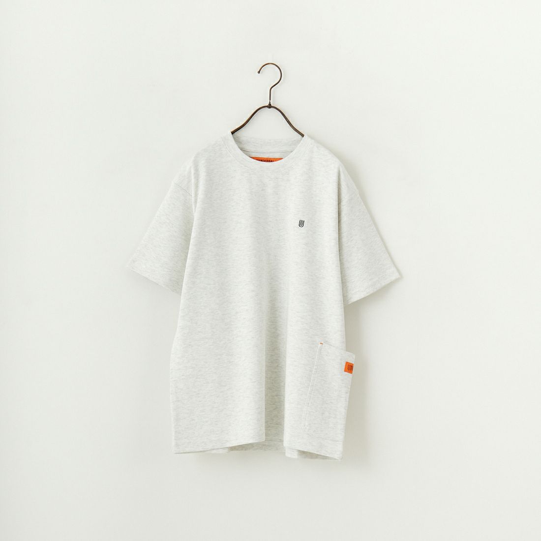 UNIVERSAL OVERALL [ユニバーサルオーバーオール] 別注 ポンチカバーオールTシャツ [U2511279IN-JF] GRAY