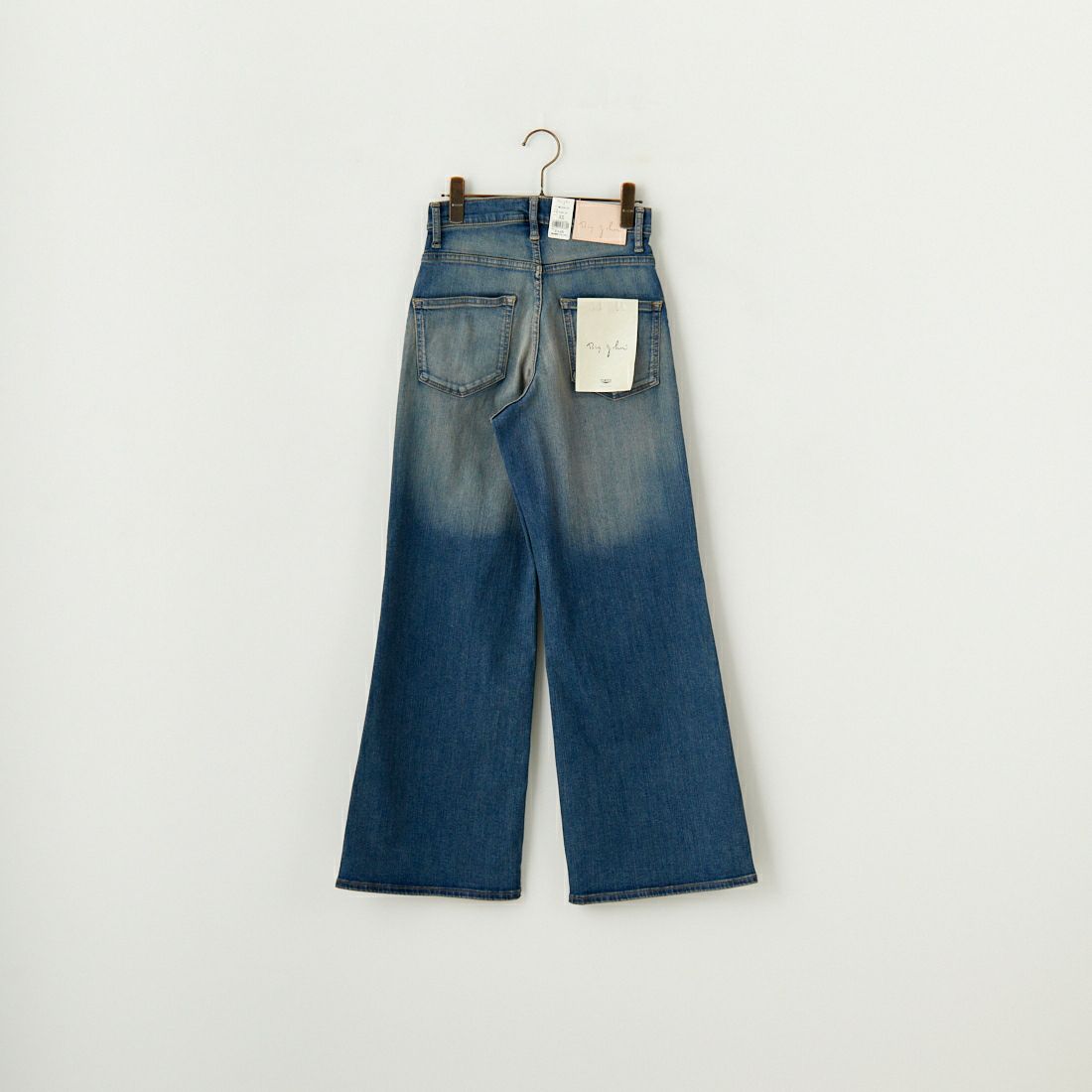 BIG JOHN [ビッグジョン] ワイドフレアカットデニム [MML203N] 575