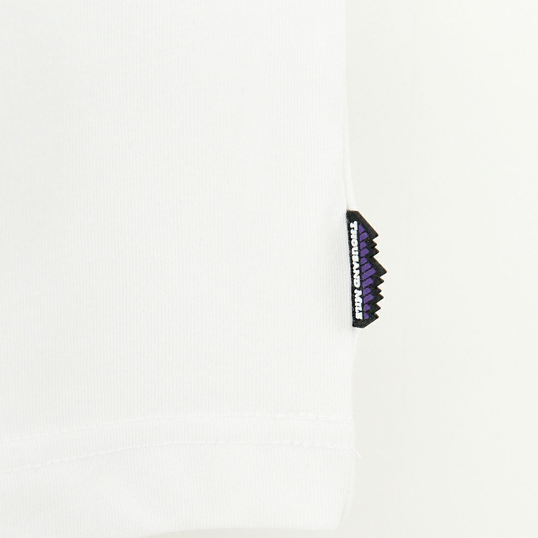 THOUSAND MILE [サウザンド マイル] ブランドロゴ バックプリント ショートスリーブTシャツ [TM251TC00610] WHITE