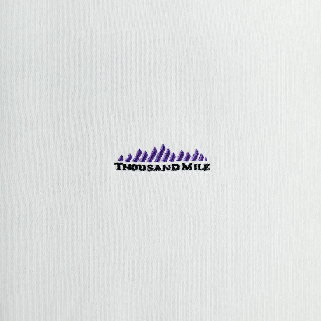 THOUSAND MILE [サウザンド マイル] ブランドロゴ バックプリント ショートスリーブTシャツ [TM251TC00610] WHITE