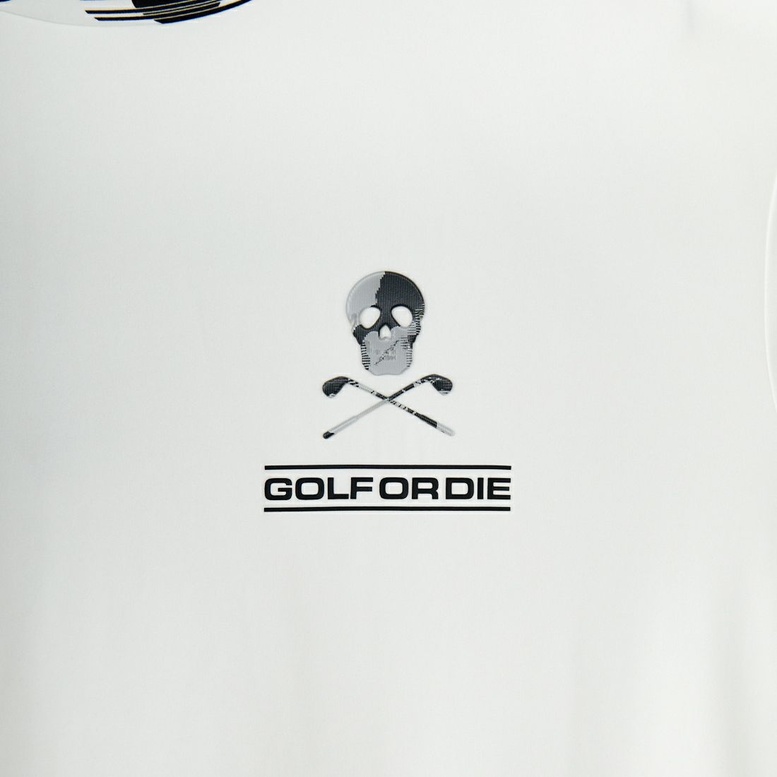 MARK & LONA [マークアンドロナ] アサインストラクチャード モックネックTシャツ [MLM-5A-AA13] WHITE