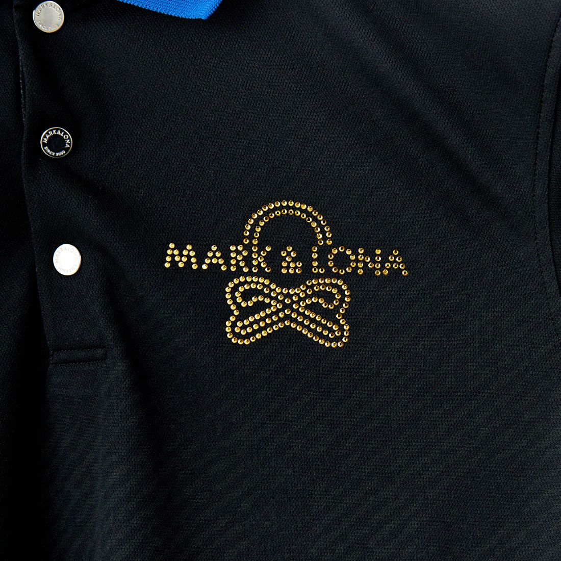 MARK & LONA [マークアンドロナ] パルスカモポロシャツ [MLM-5A-AP06] BLACK
