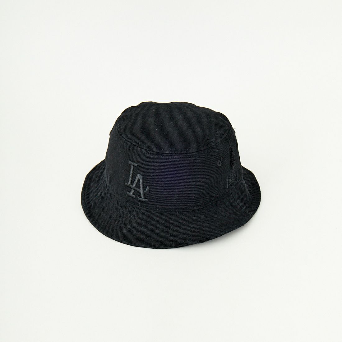 NEW ERA [ニューエラ] バケット01 ダメージハット [14388514] LOSDOD BLK
