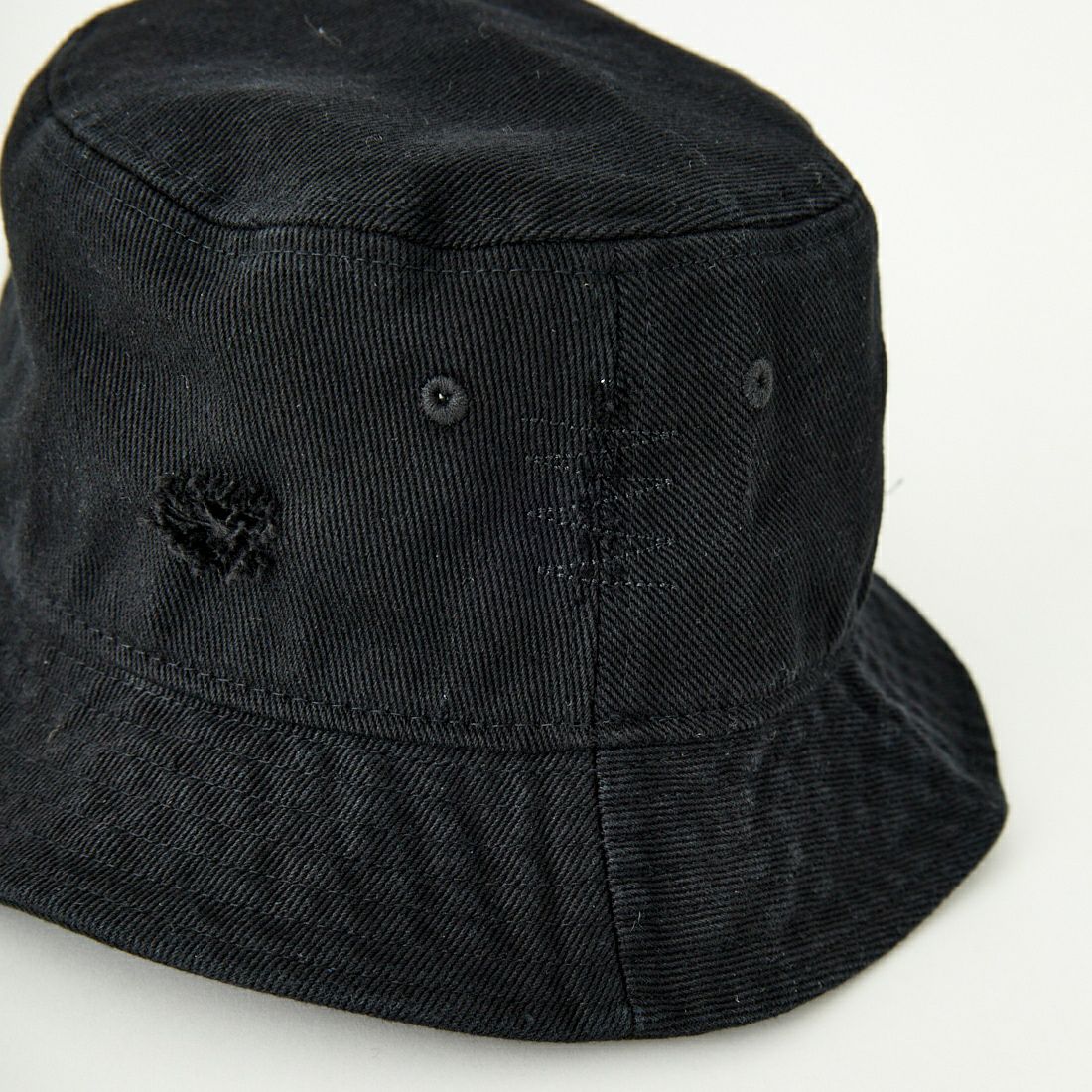 NEW ERA [ニューエラ] バケット01 ダメージハット [14388514] LOSDOD BLK
