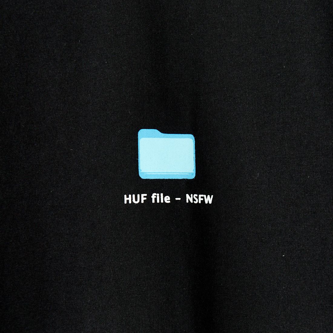 HUF [ハフ] デスクトップ ショートスリーブTシャツ [TS02400] BLACK