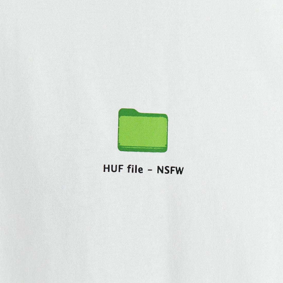 HUF [ハフ] デスクトップ ショートスリーブTシャツ [TS02400] WHITE