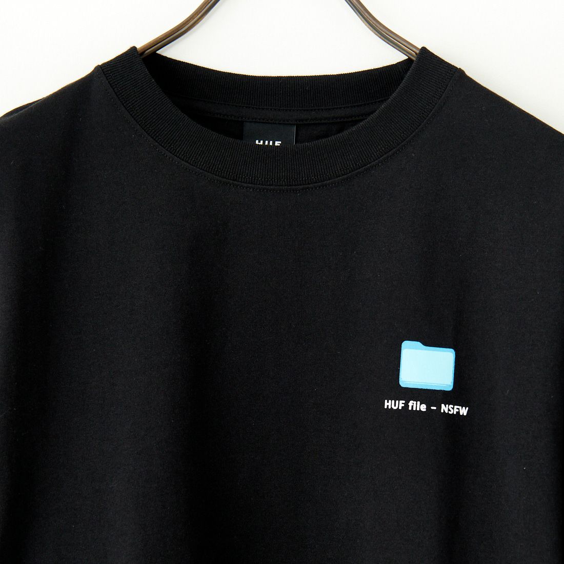 HUF [ハフ] デスクトップ ショートスリーブTシャツ [TS02400] BLACK