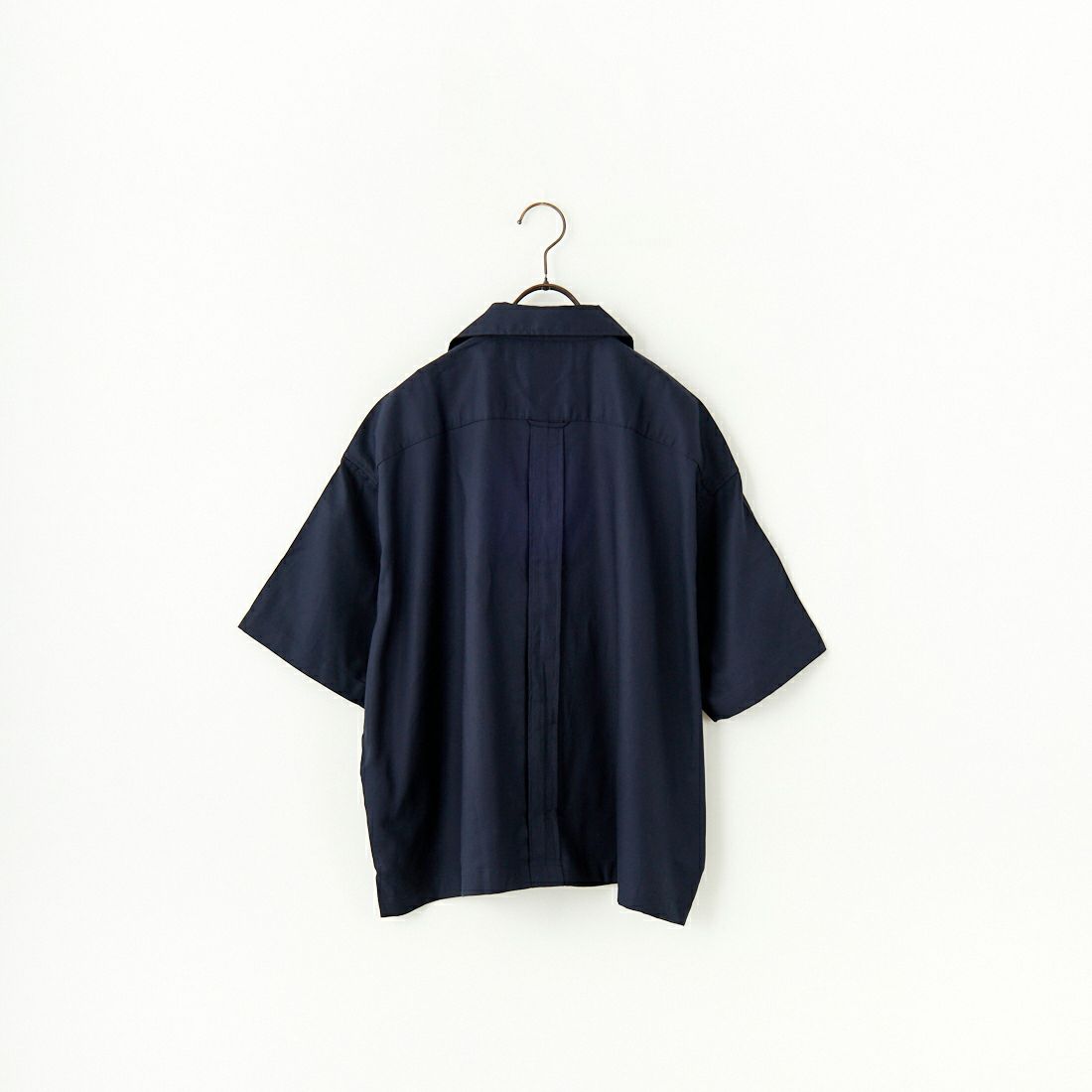 FRED PERRY [フレッドペリー] ワンポイントロゴ刺繍 プラケットシャツブラウス [G9176] 608 NAVY