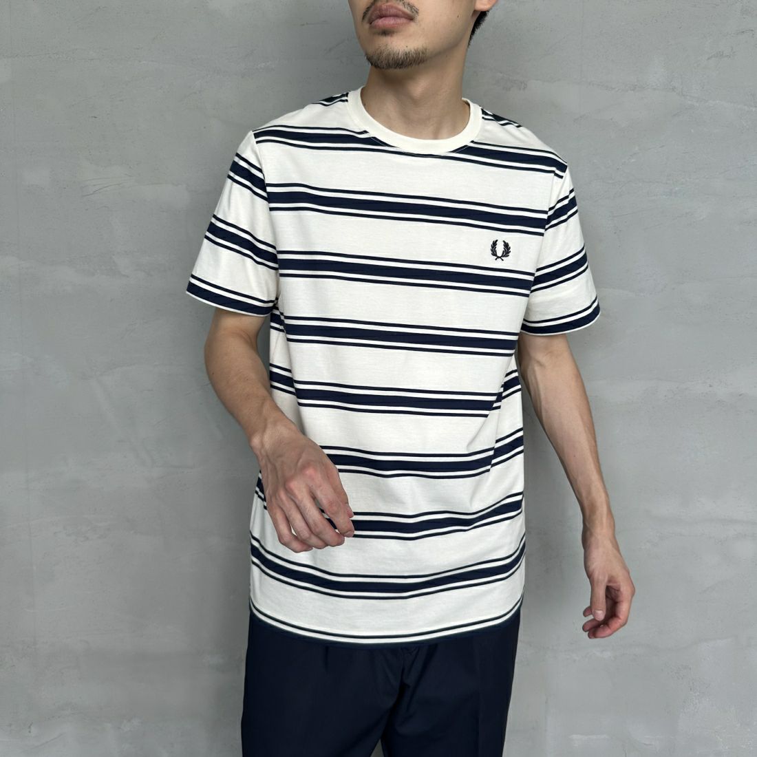 560 ECRU&&モデル身長：168cm 着用サイズ：M&&