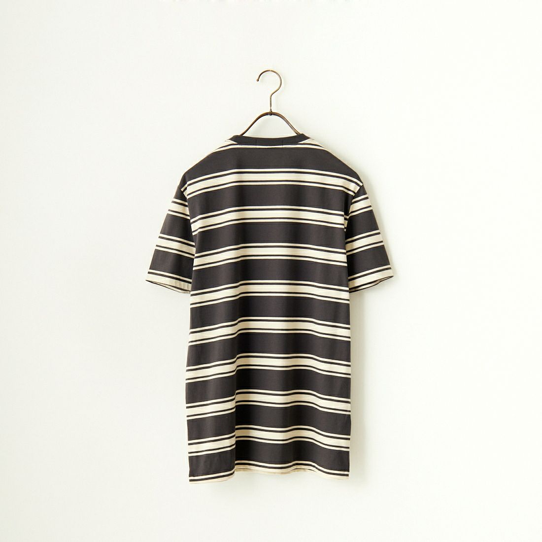 FRED PERRY [フレッドペリー] ファインストライプ ワンポイントロゴ刺繍Tシャツ [M9851] 297 ANCHER