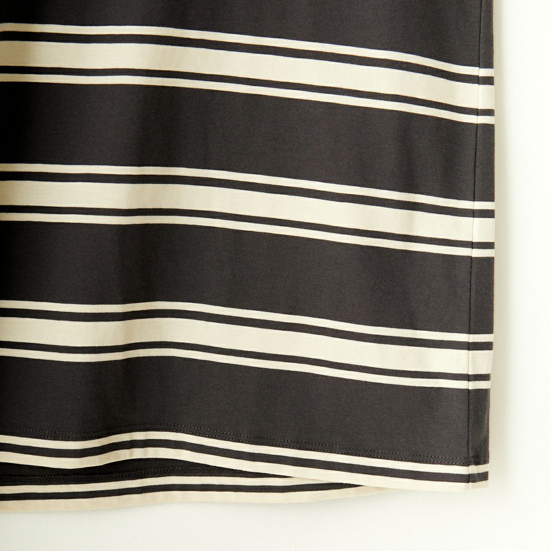 FRED PERRY [フレッドペリー] ファインストライプ ワンポイントロゴ刺繍Tシャツ [M9851] 297 ANCHER