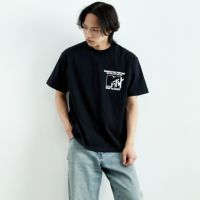 BLACK&&モデル身長：179cm 着用サイズ：M&&