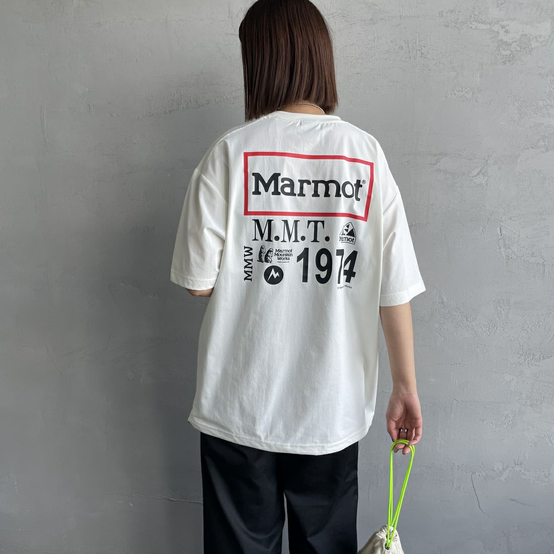 WHITE&&モデル身長：159cm 着用サイズ：S&&