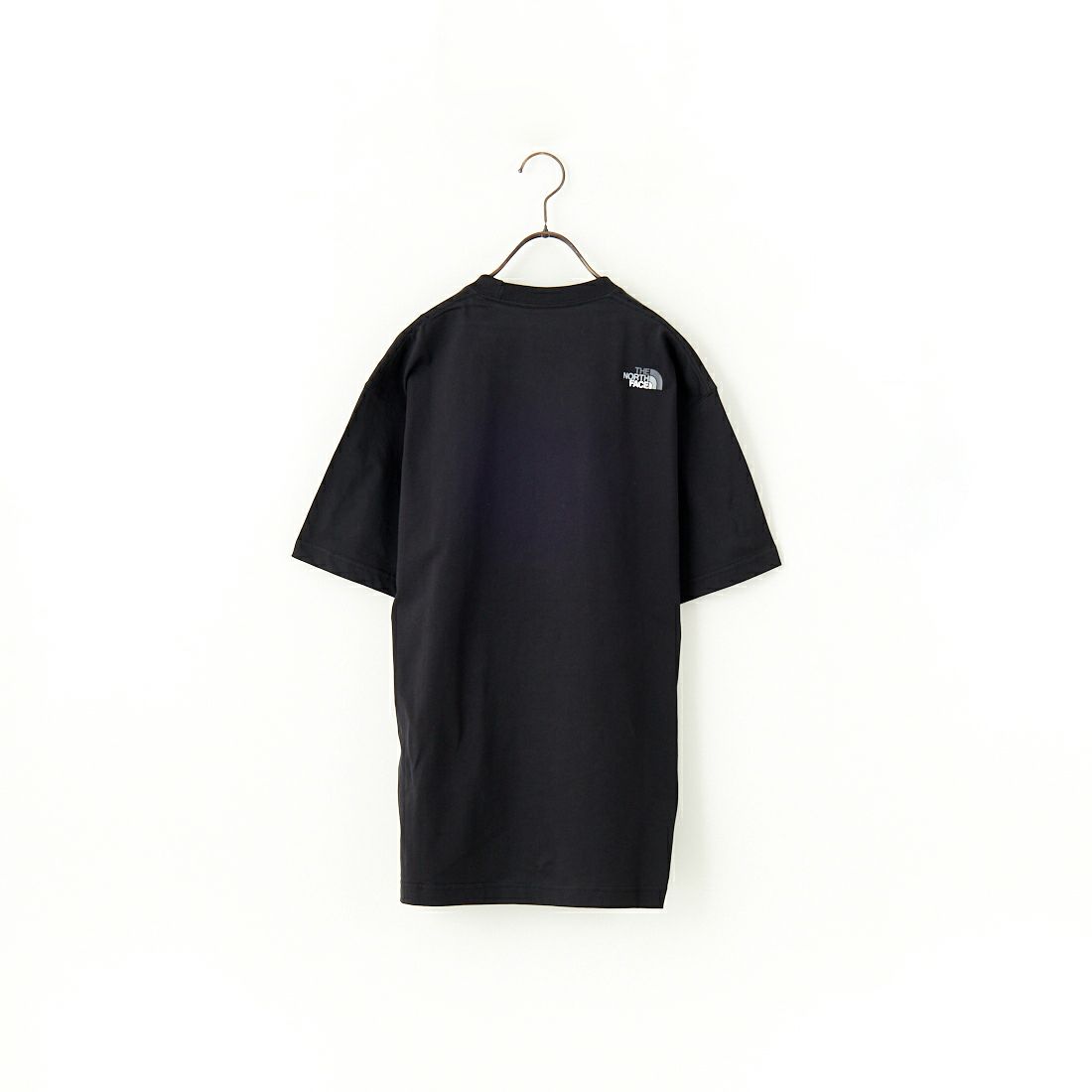 THE NORTH FACE [ザ ノースフェイス] ショートスリーブ フラッシュドライ カラフルロゴコットンTシャツ [NT32539] K