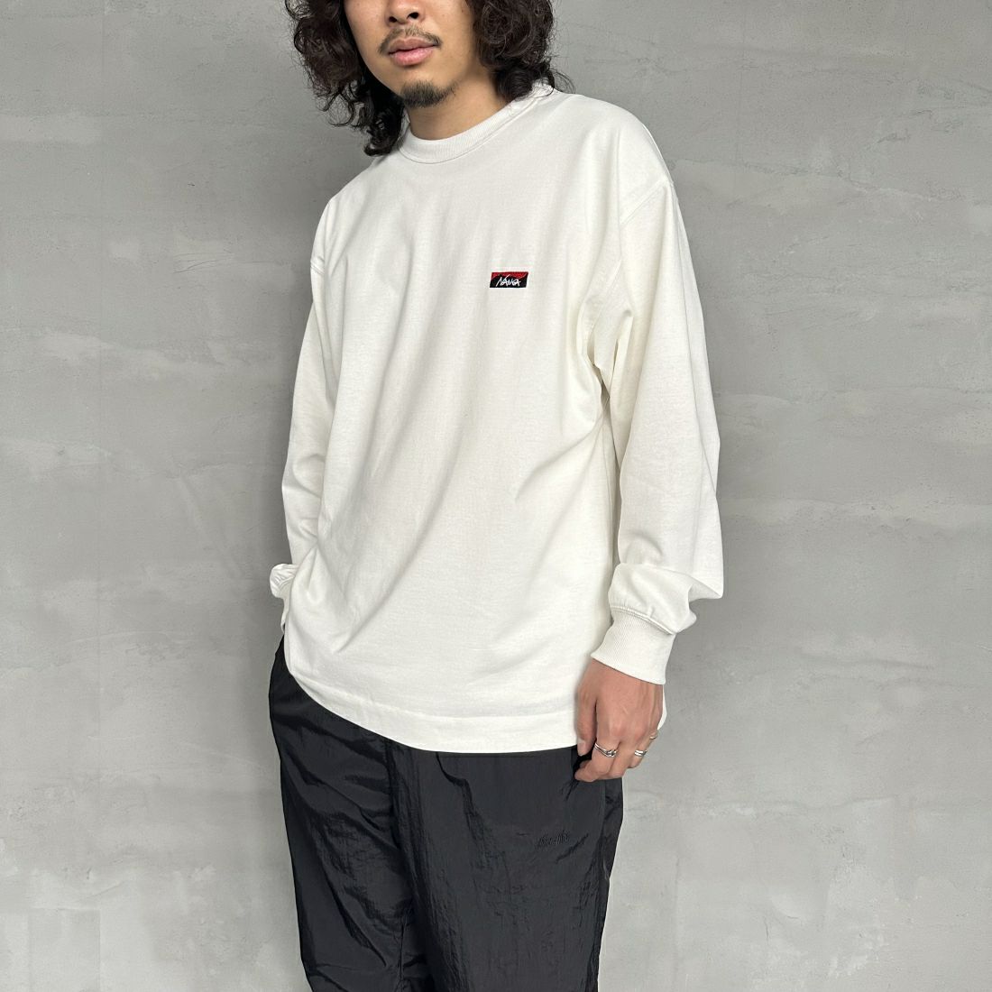 WHT&&モデル身長：173cm 着用サイズ：M&&