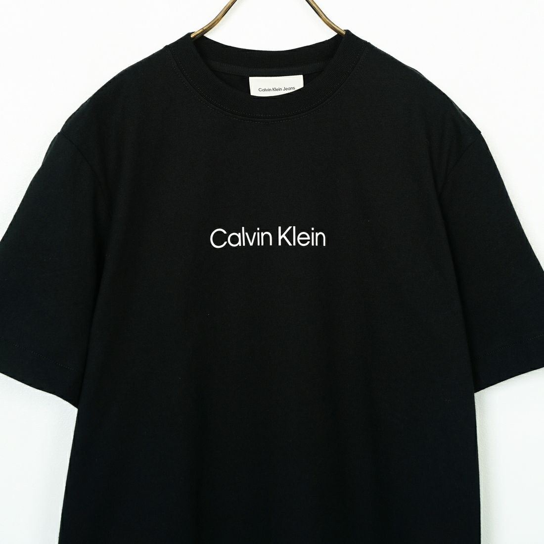 Calvin Klein [カルバンクライン] リラックススタンダードロゴクルーネックTシャツ [47A220G] UB1