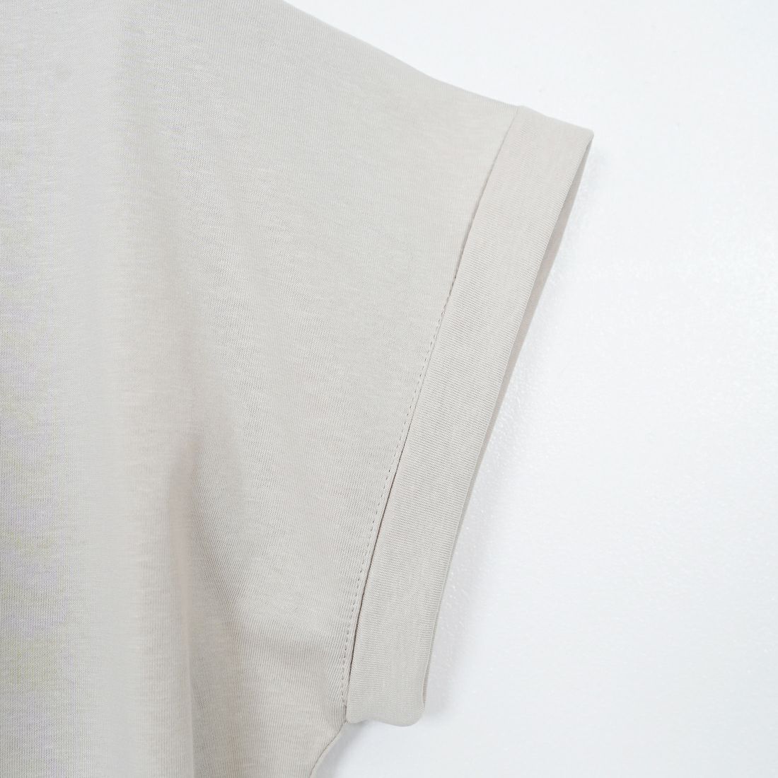 Maison de L'allure [メゾン ドゥ ラリュール] 箔ラバーロゴプリントTシャツ [M25112019] 07 GRAY