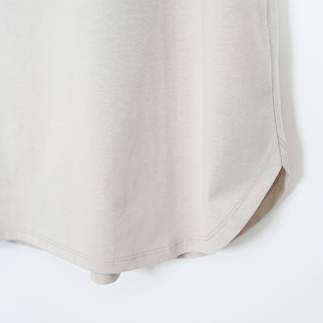 Maison de L'allure [メゾン ドゥ ラリュール] 箔ラバーロゴプリントTシャツ [M25112019] 07 GRAY
