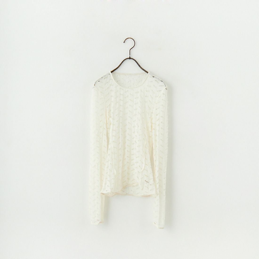 TODAYFUL [トゥデイフル] ジャガードロングTシャツ [12510602] ECRU