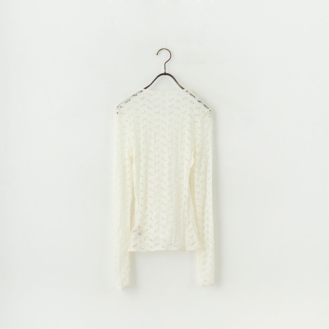 TODAYFUL [トゥデイフル] ジャガードロングTシャツ [12510602] ECRU