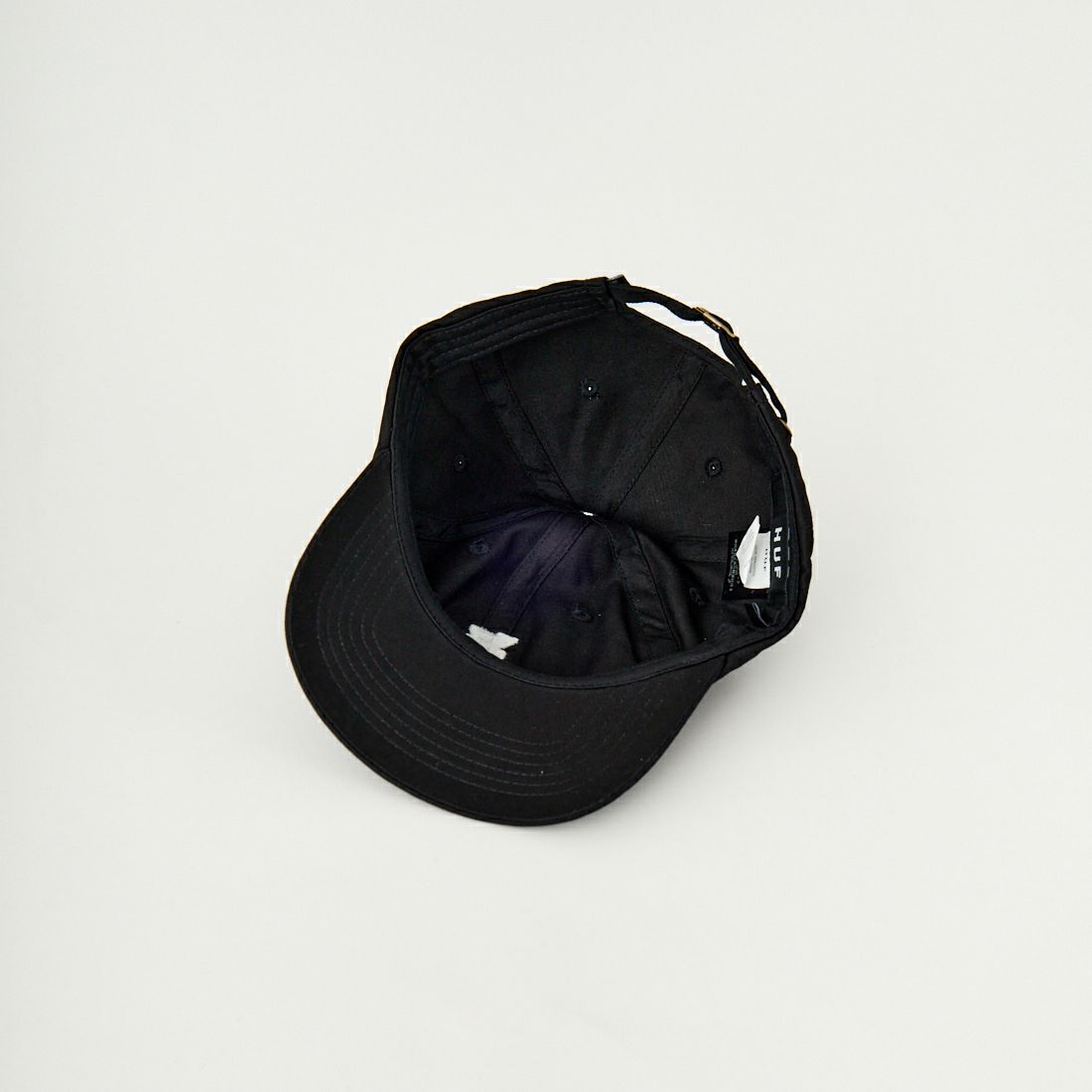 HUF [ハフ] 6パネルキャップ [HT00881] BLACK
