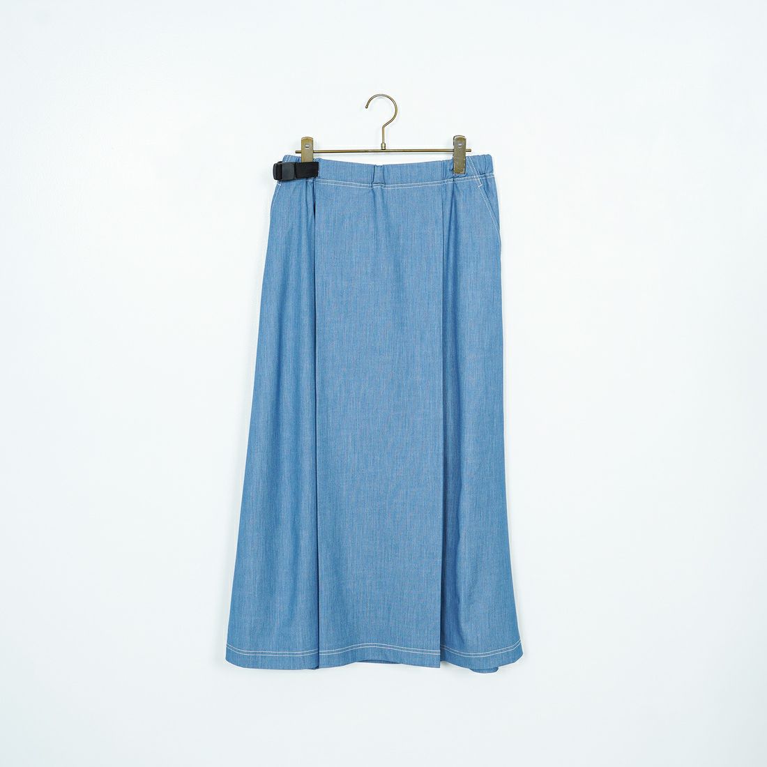 THOUSAND MILE [サウザンド マイル] ウェーブアジャストスカート [TM251TD00352] LT.BLUE