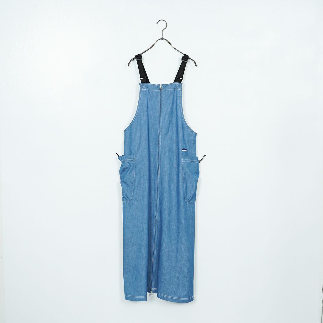 THOUSAND MILE [サウザンド マイル] フロントジップ サロペットワンピース [TM251TD00342] LT.BLUE