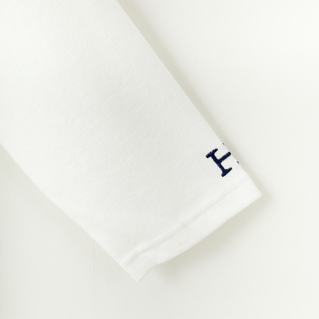 HOLLYWOOD RANCH MARKET [ハリウッドランチマーケット] ストレッチフライス ハーフスリーブTシャツ [1004664] WHITE