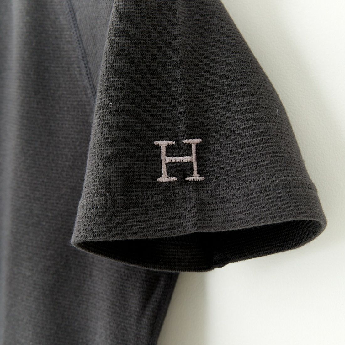 HOLLYWOOD RANCH MARKET [ハリウッドランチマーケット] ストレッチフライス ショートスリーブTシャツ [1004675] CHARCOAL