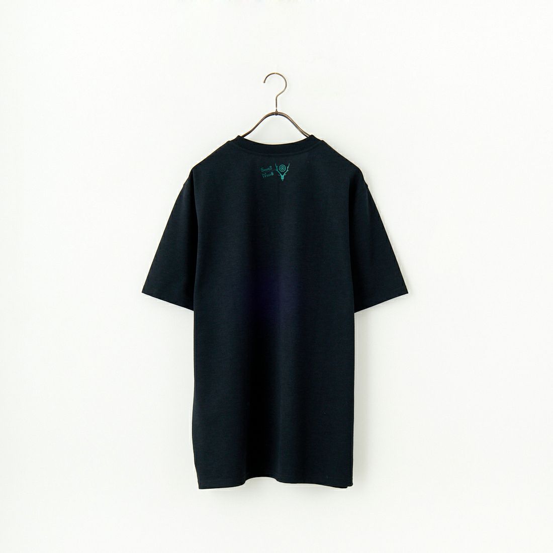 South2West8 [サウスツーウエストエイト] ショートスリーブクルーネックTシャツ [QV670] B BLACK