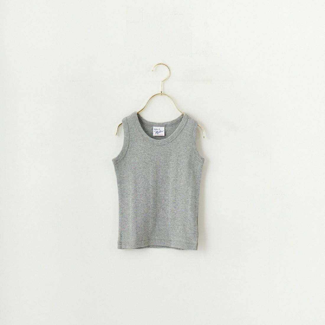 Robert P.Miller [ロバートピーミラー] パネルリブタンクトップ 2ピース [RM234-3001] M.GRAY CLO