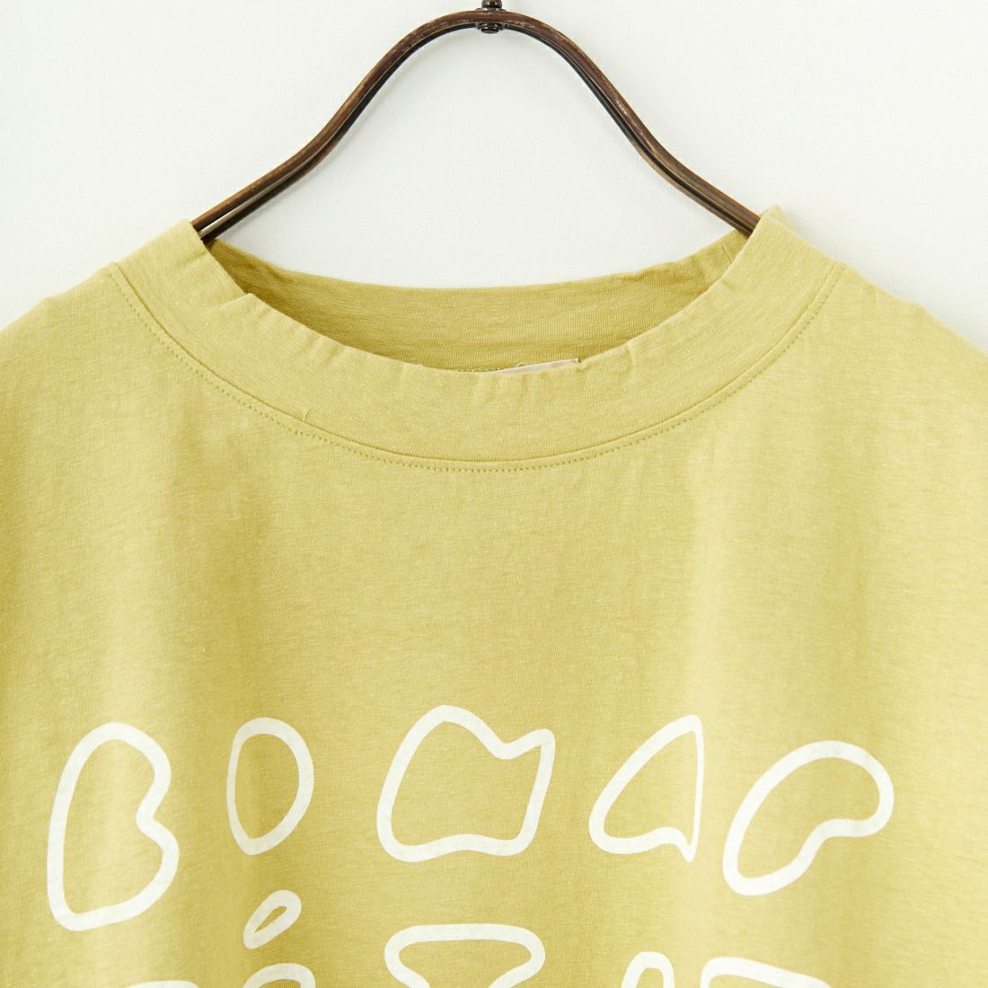 tumugu: [ツムグ] ラフィ天竺プリントTシャツ [TC25103] 23 CITRON