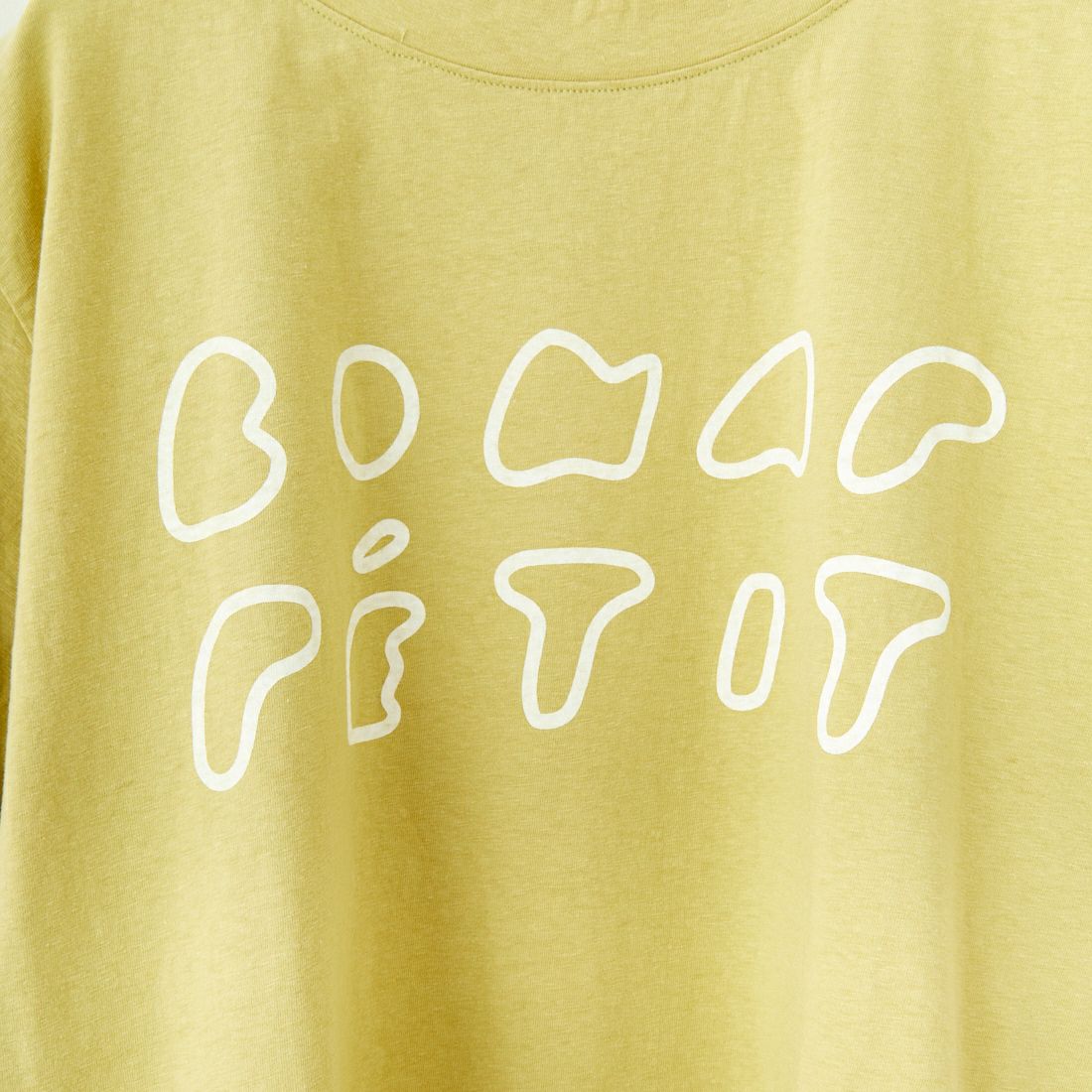 tumugu: [ツムグ] ラフィ天竺プリントTシャツ [TC25103] 23 CITRON
